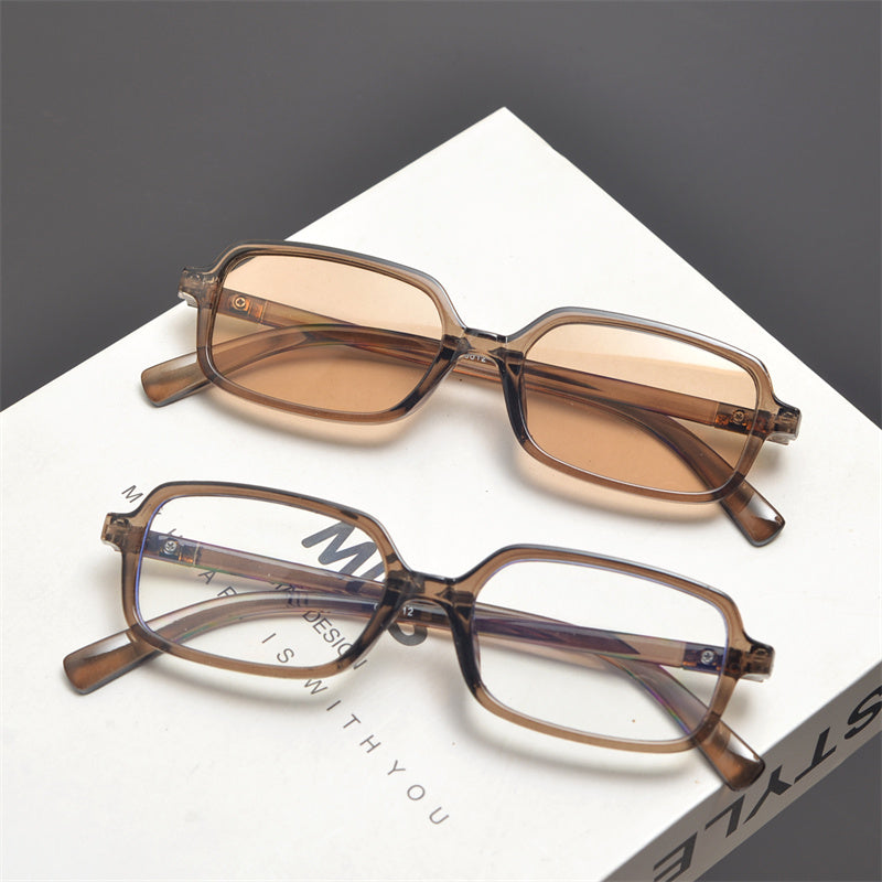 Rectangular Acetate Sunglasses