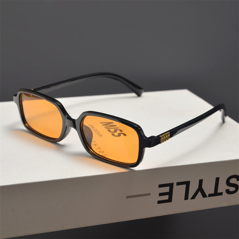 Rectangular Acetate Sunglasses