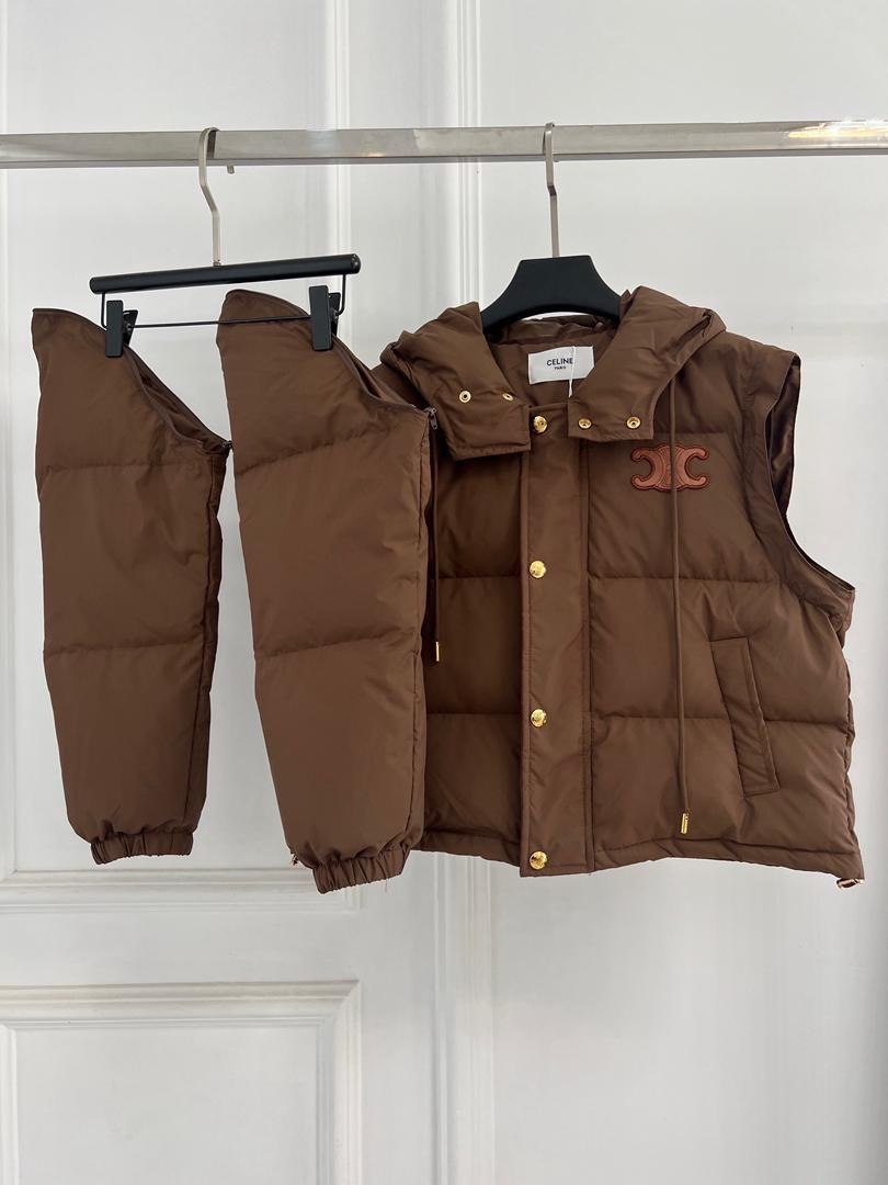 Brown Puffer Jacket