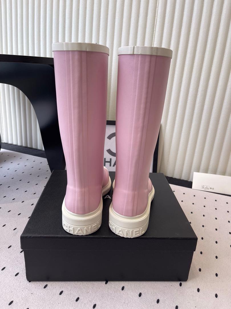 Viral Rubber Boots Pink