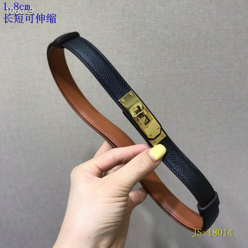 Adjustable Leather Belt 18MM