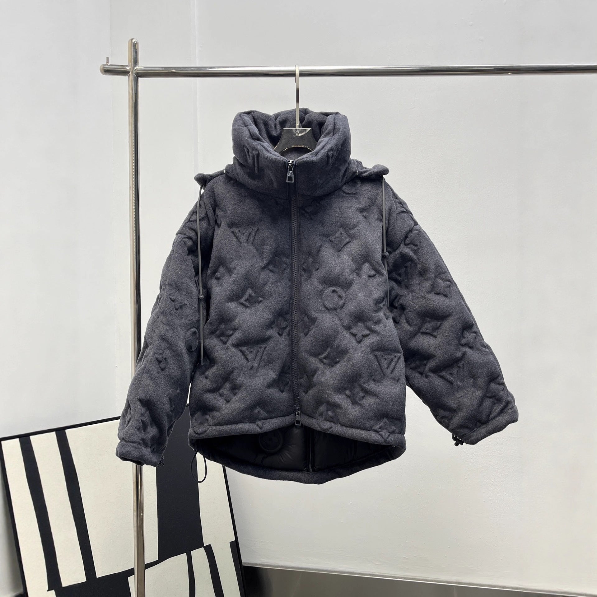Textured Puffer Jacket
