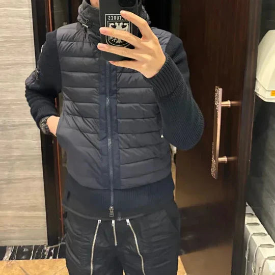 Hybrid Knit Down Hoodie